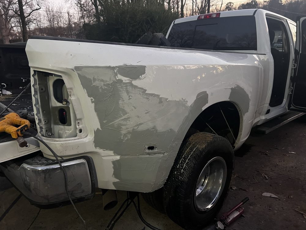 Ram dually — bed repair before